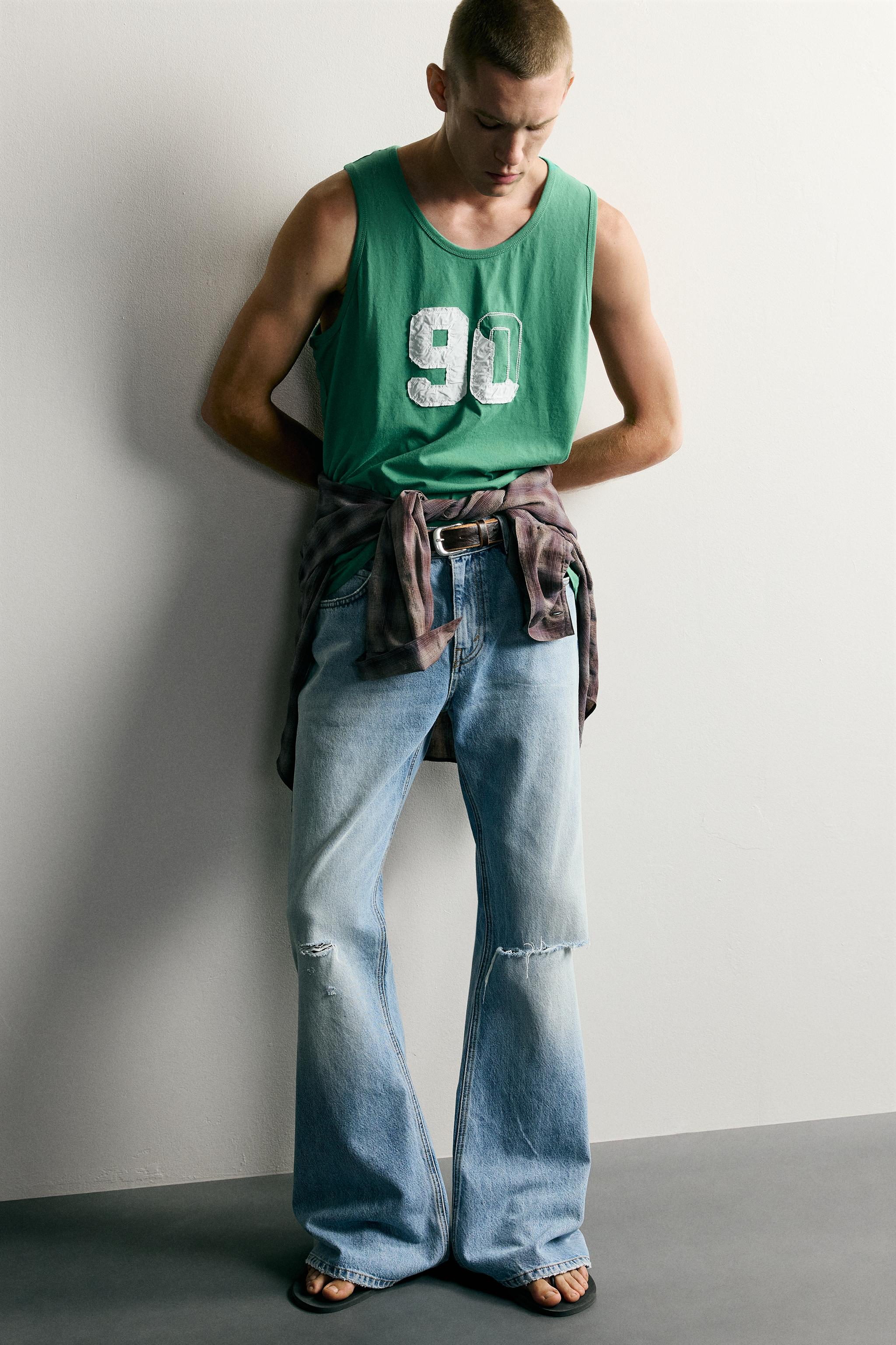 NUMBER PATCH TANK TOP